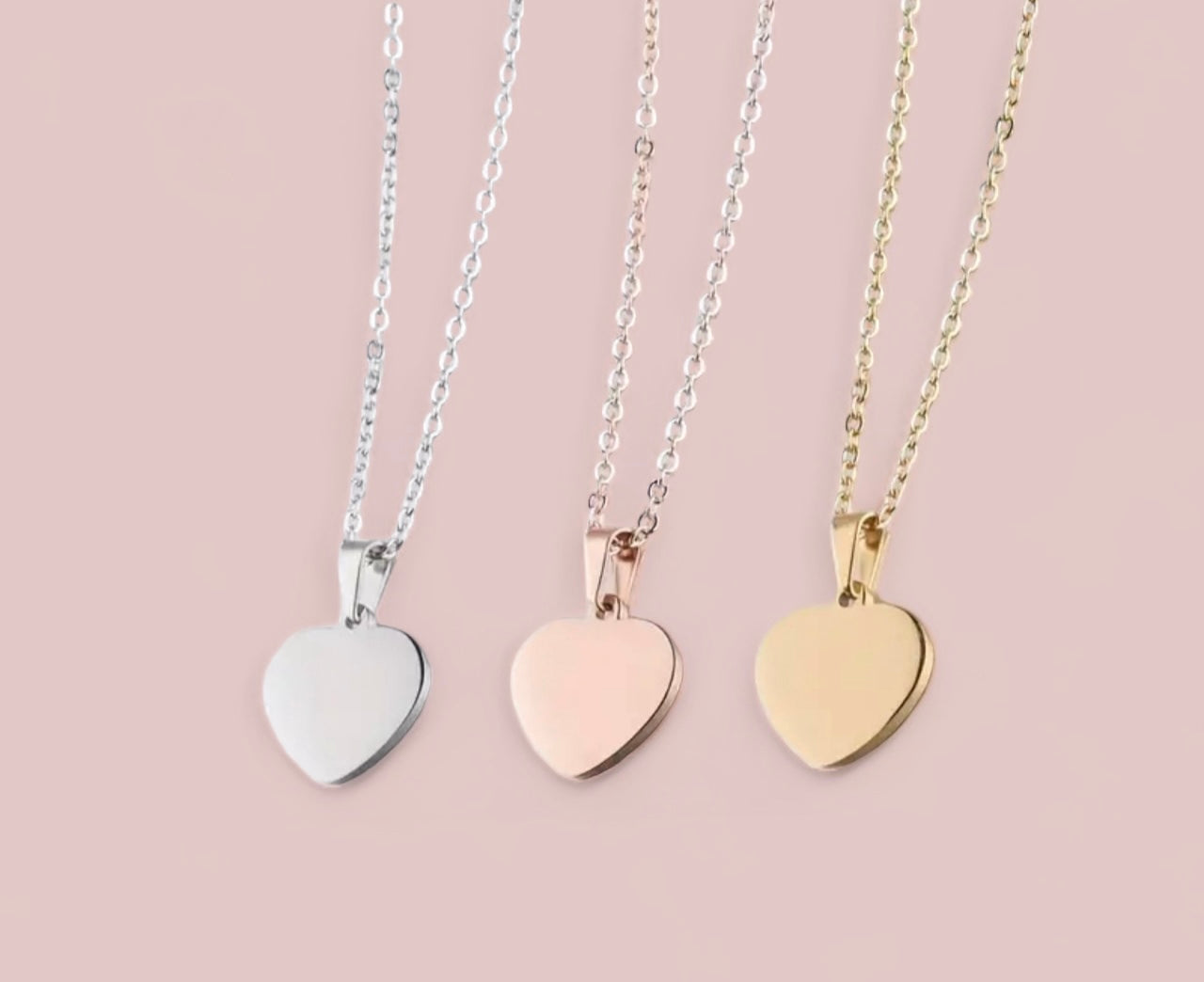 Collar con corazón